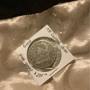 1881 Capped Bust Half Dollar - Silver Tone Coin